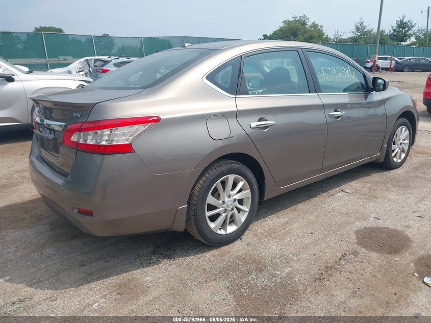 Vin: 3n1ab7ap0fy275856, lot: 46291797, nissan sentra sv 20154