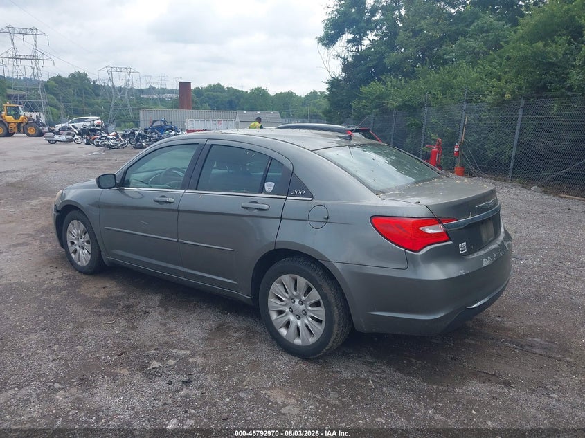 Vin: 1c3ccbab4cn240776, lot: 46291801, chrysler 200 lx 20123