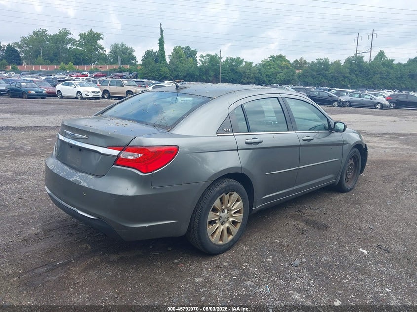 Vin: 1c3ccbab4cn240776, lot: 46291801, chrysler 200 lx 20124