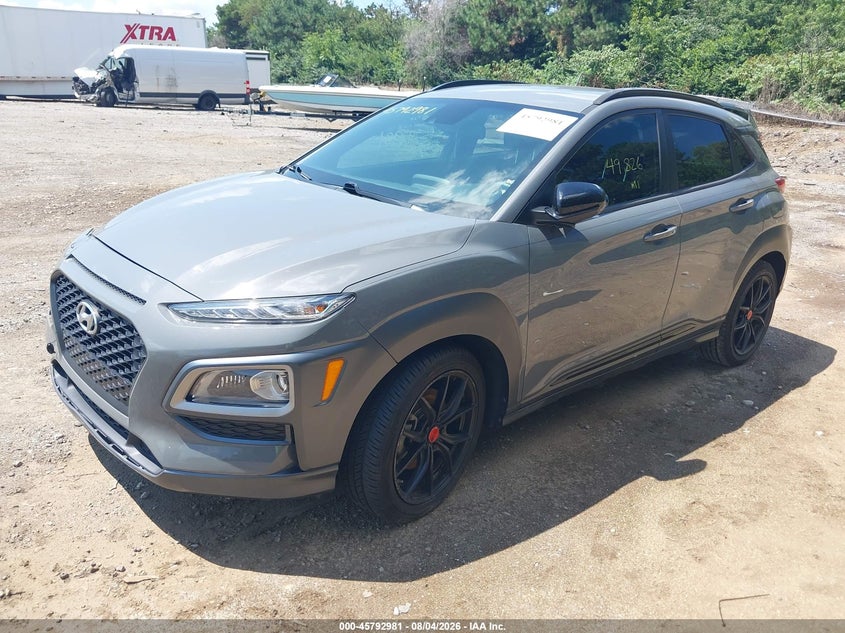 2021 HYUNDAI KONA auction photo 2
