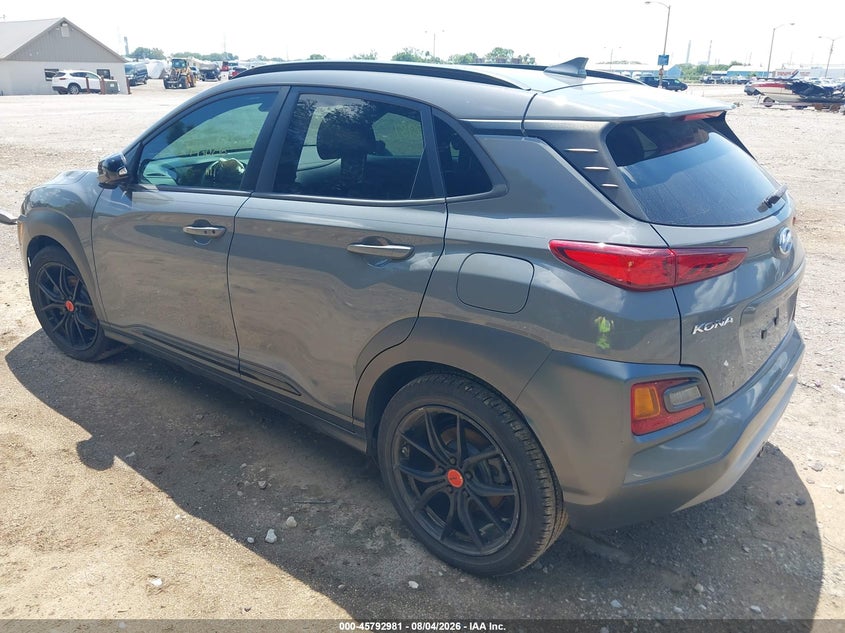 2021 HYUNDAI KONA auction photo 3