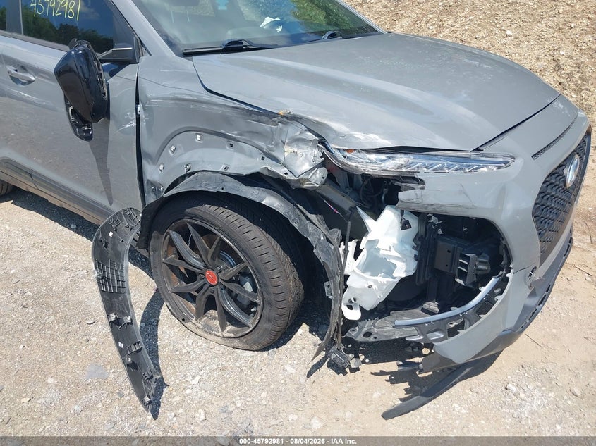 2021 HYUNDAI KONA auction photo 6