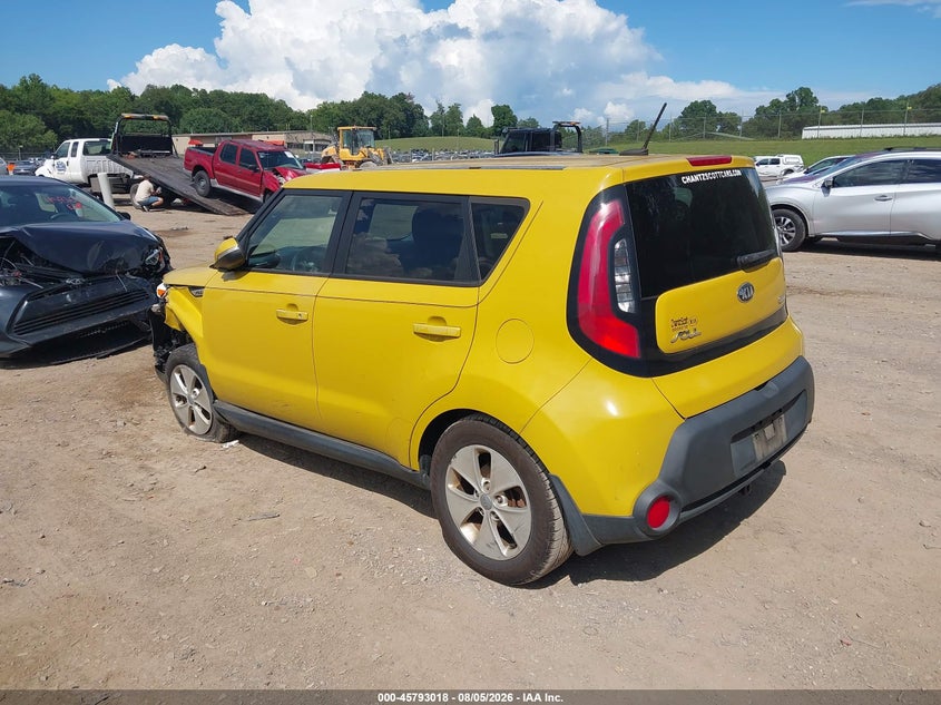 Vin: kndjp3a55e7036812, lot: 46291848, kia soul + 20143