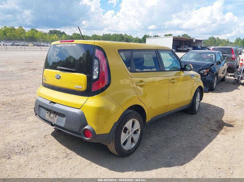 Vin: kndjp3a55e7036812, lot: 46291848, kia soul + 20144