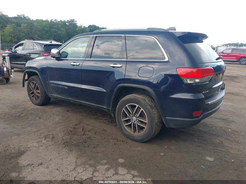 Vin: 1c4rjfbg3jc427416, lot: 46291862, jeep grand cherokee limited 4x4 20183