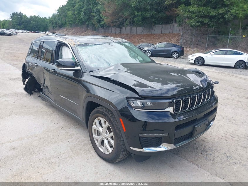 Vin: 1c4rjkbg6p8794167, lot: 46291876, jeep grand cherokee l limited 4x4 2023 img_1