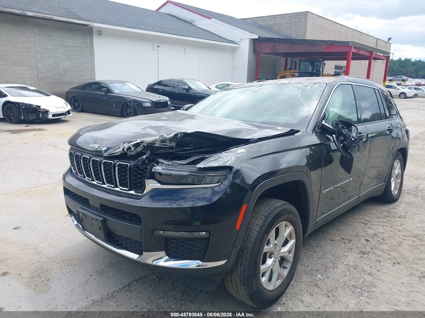 Vin: 1c4rjkbg6p8794167, lot: 46291876, jeep grand cherokee l limited 4x4 20232