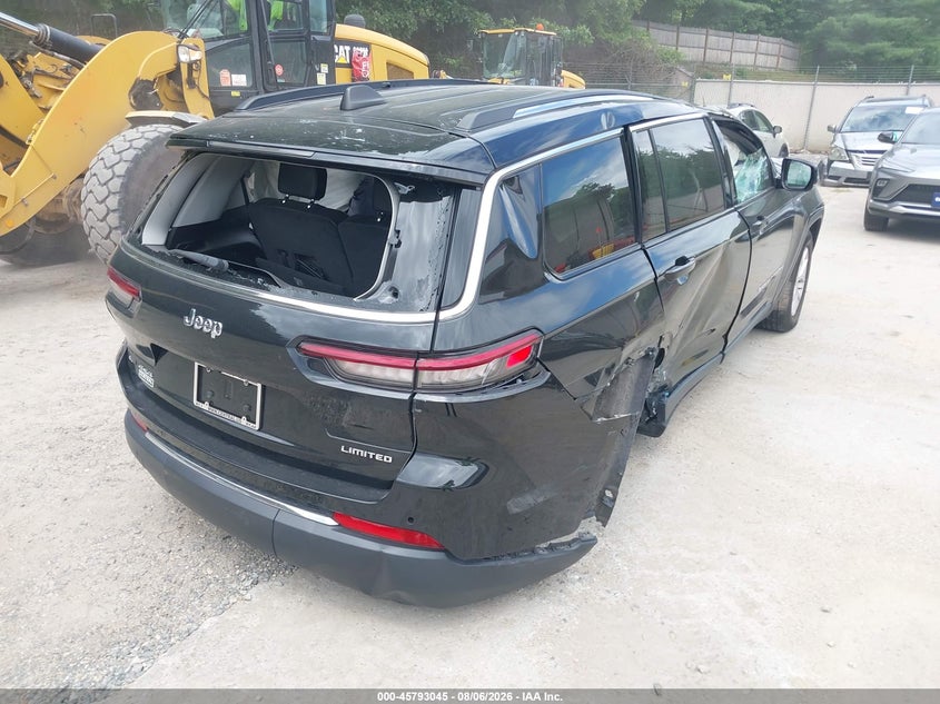 Vin: 1c4rjkbg6p8794167, lot: 46291876, jeep grand cherokee l limited 4x4 20234