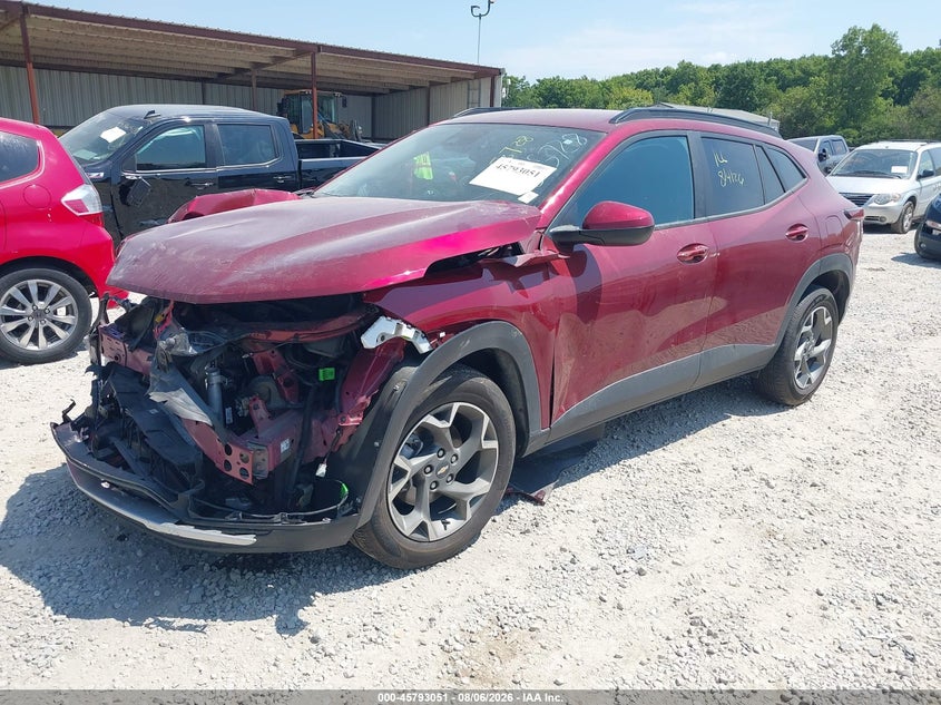 Vin: kl77lhep9sc205728, lot: 46291882, chevrolet trax fwd lt 20252