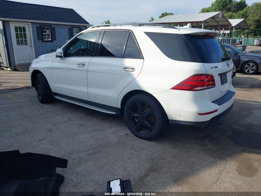 Vin: 4jgda5hb4ha970999, lot: 46291885, mercedes-benz gle 350 4matic 20173
