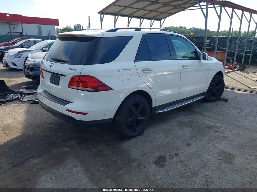 Vin: 4jgda5hb4ha970999, lot: 46291885, mercedes-benz gle 350 4matic 20174