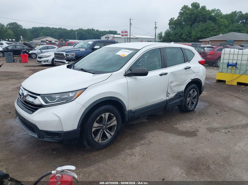 Vin: 2hkrw6h3xkh202633, lot: 46291887, honda cr-v lx 20192