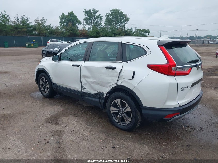 Vin: 2hkrw6h3xkh202633, lot: 46291887, honda cr-v lx 20193