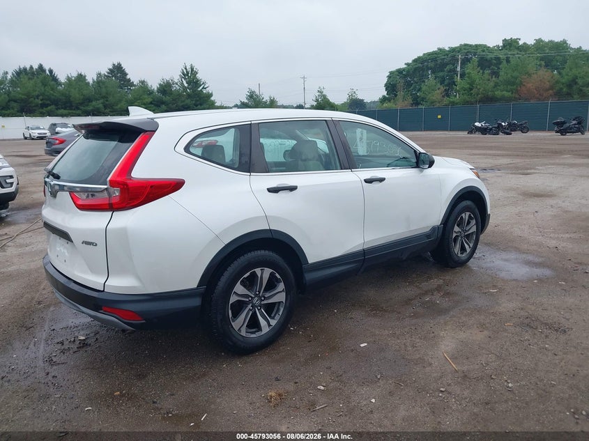 Vin: 2hkrw6h3xkh202633, lot: 46291887, honda cr-v lx 20194