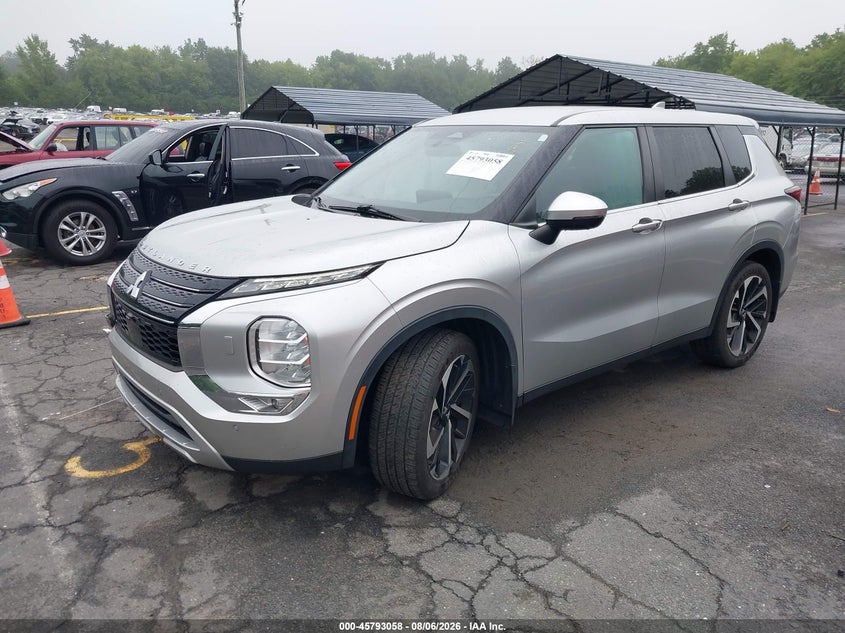 Vin: ja4j4ua89nz051322, lot: 46291889, mitsubishi outlander black edition s-awc/se 2.5 s-awc/se launch edition s-awc 20222