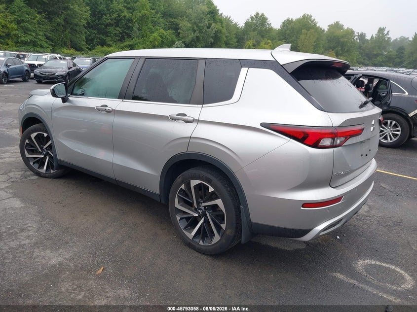 Vin: ja4j4ua89nz051322, lot: 46291889, mitsubishi outlander black edition s-awc/se 2.5 s-awc/se launch edition s-awc 20223