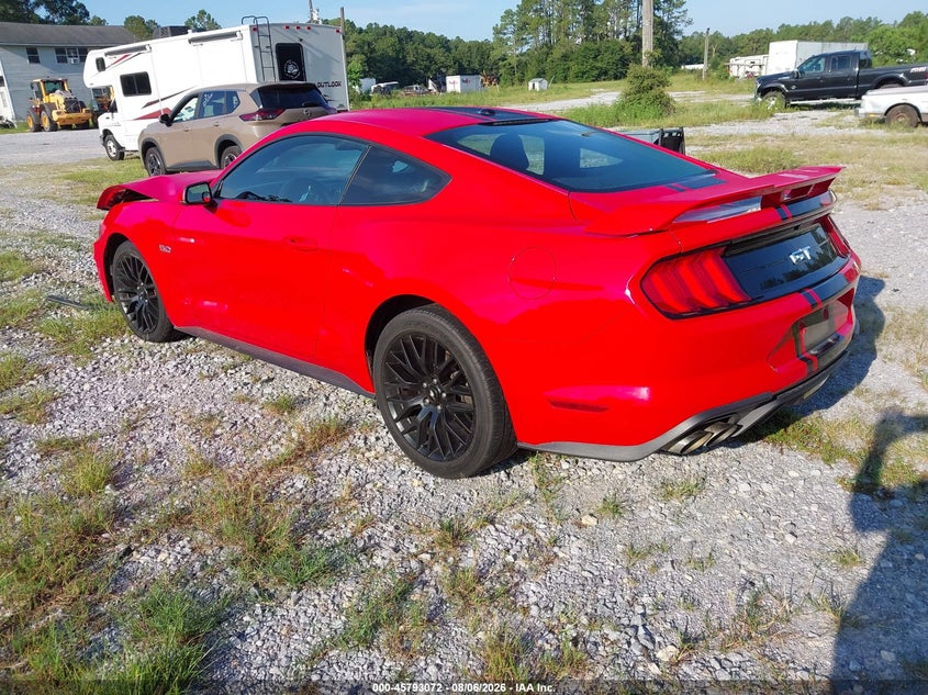 Vin: 1fa6p8cf9k5141567, lot: 46291903, ford mustang gt premium 20193