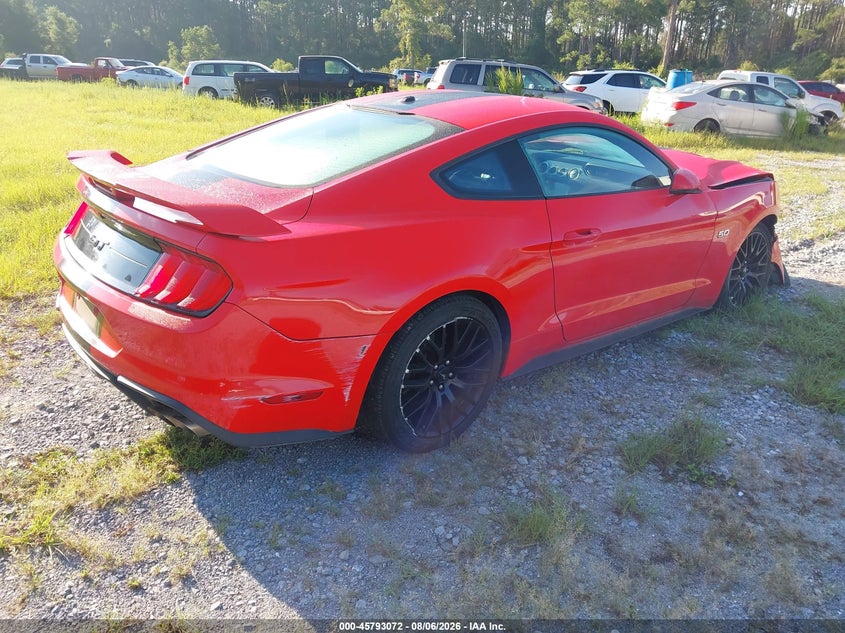 Vin: 1fa6p8cf9k5141567, lot: 46291903, ford mustang gt premium 20194