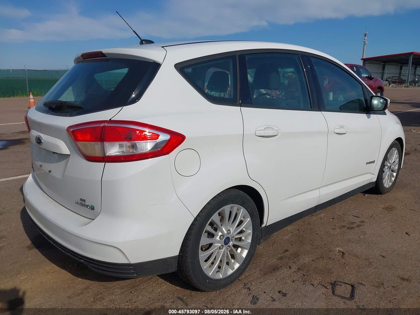 Vin: 1fadp5au0hl110865, lot: 46291928, ford c-max hybrid se 20174