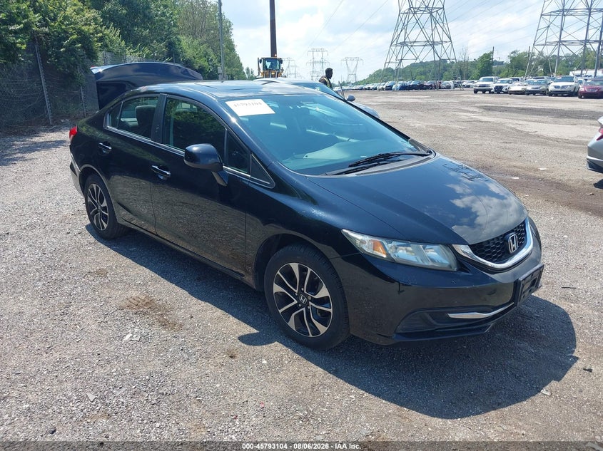 Vin: 19xfb2f84de208411, lot: 46291935, honda civic ex 2013 img_1