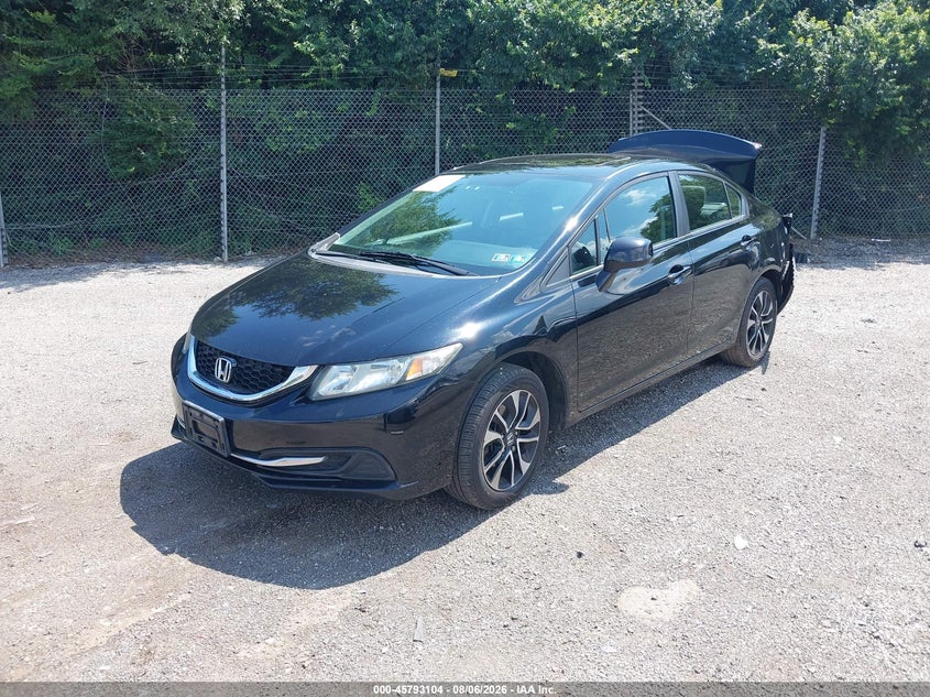 Vin: 19xfb2f84de208411, lot: 46291935, honda civic ex 20132