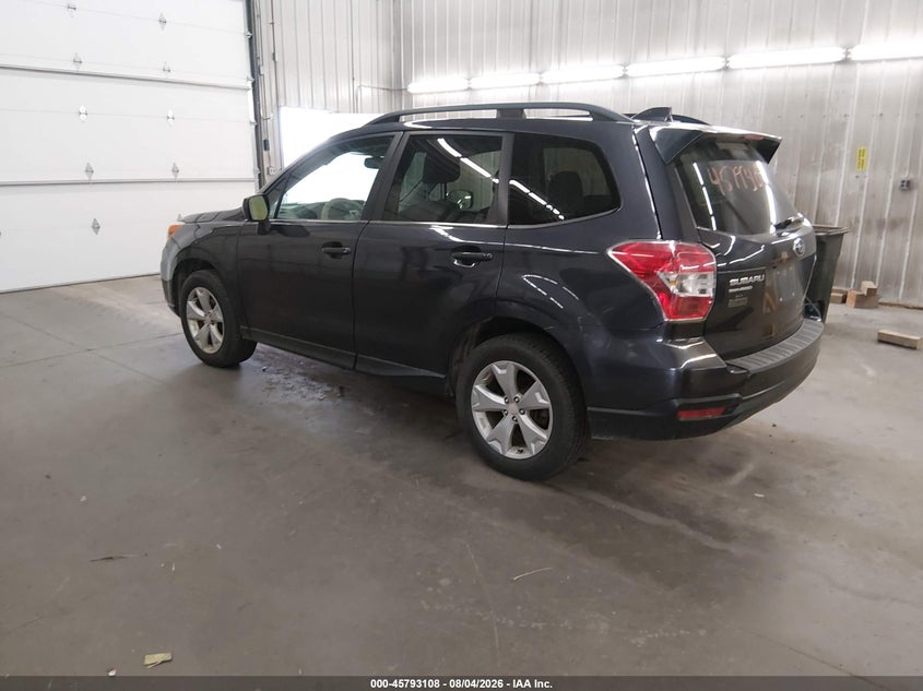 Vin: jf2sjahc6gh507833, lot: 46291939, subaru forester 2.5i limited 20163