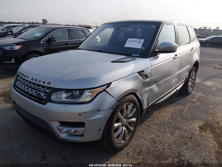 Vin: salwr2vf1ga646766, lot: 46291940, land rover range rover sport 3.0l v6 supercharged hse 20162