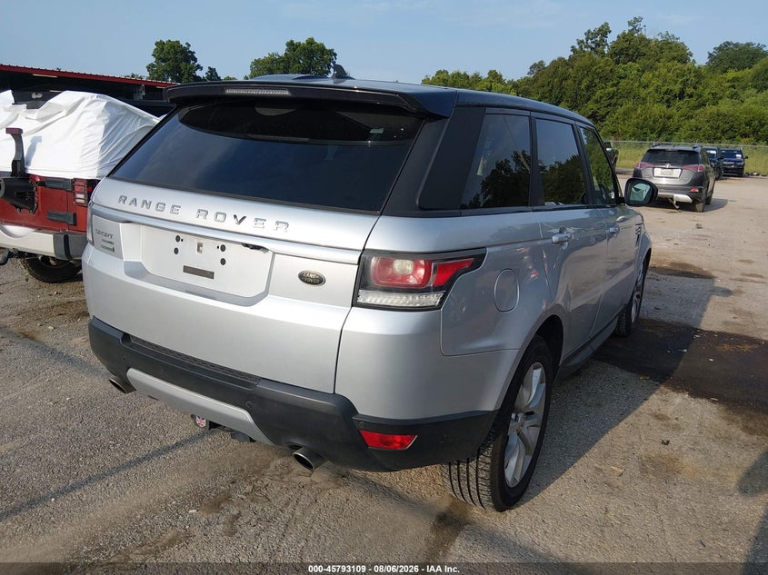 Vin: salwr2vf1ga646766, lot: 46291940, land rover range rover sport 3.0l v6 supercharged hse 20164