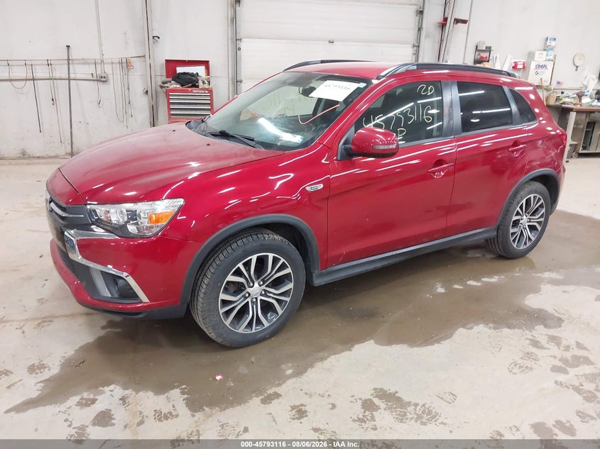 Vin: ja4ar4aw1ku001054, lot: 46291947, mitsubishi outlander sport 2.4 gt 20192