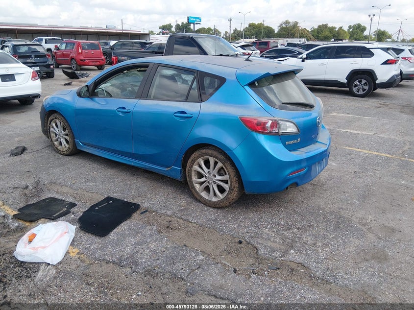 Vin: jm1bl1h5xa1236530, lot: 46291959, mazda mazda3 s sport 20103