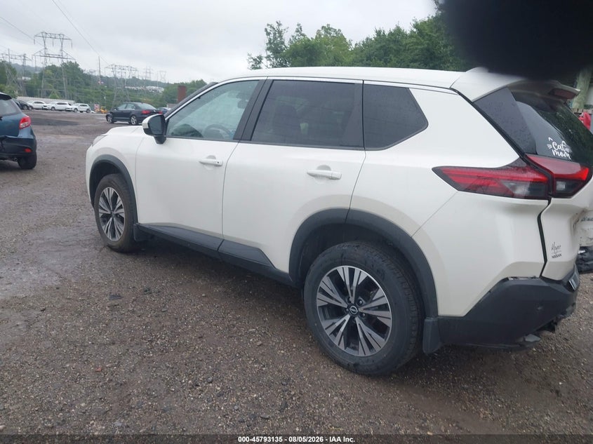 Vin: jn8bt3bb0pw475305, lot: 46291966, nissan rogue sv intelligent awd 20233