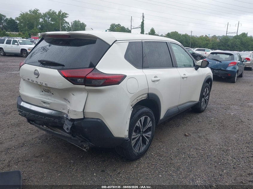 Vin: jn8bt3bb0pw475305, lot: 46291966, nissan rogue sv intelligent awd 20234