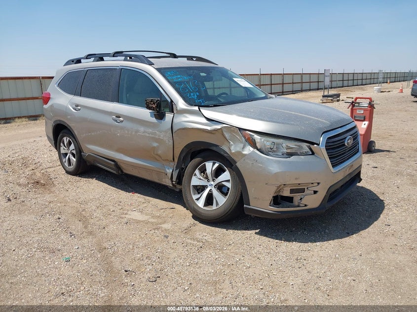 Vin: 4s4wmafd9k3418763, lot: 46291967, subaru ascent premium 2019 img_1