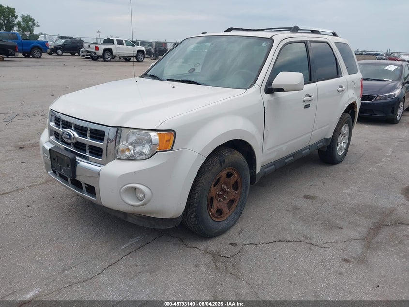 Vin: 1fmcu9eg1bka55670, lot: 46291971, ford escape limited 20112