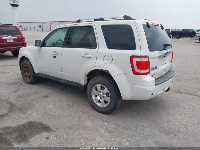 Vin: 1fmcu9eg1bka55670, lot: 46291971, ford escape limited 20113