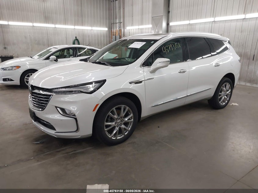 Vin: 5gaevbkw8pj134958, lot: 46291989, buick enclave premium awd 20232
