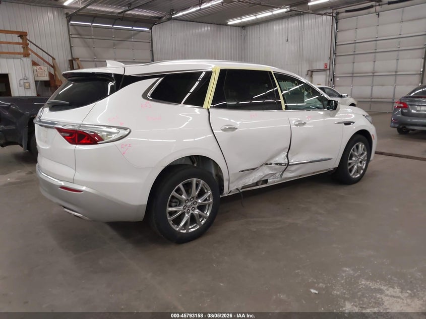 Vin: 5gaevbkw8pj134958, lot: 46291989, buick enclave premium awd 20234
