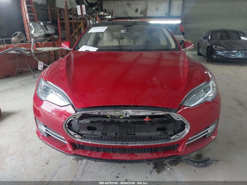 2013 TESLA MODEL S auction photo 6