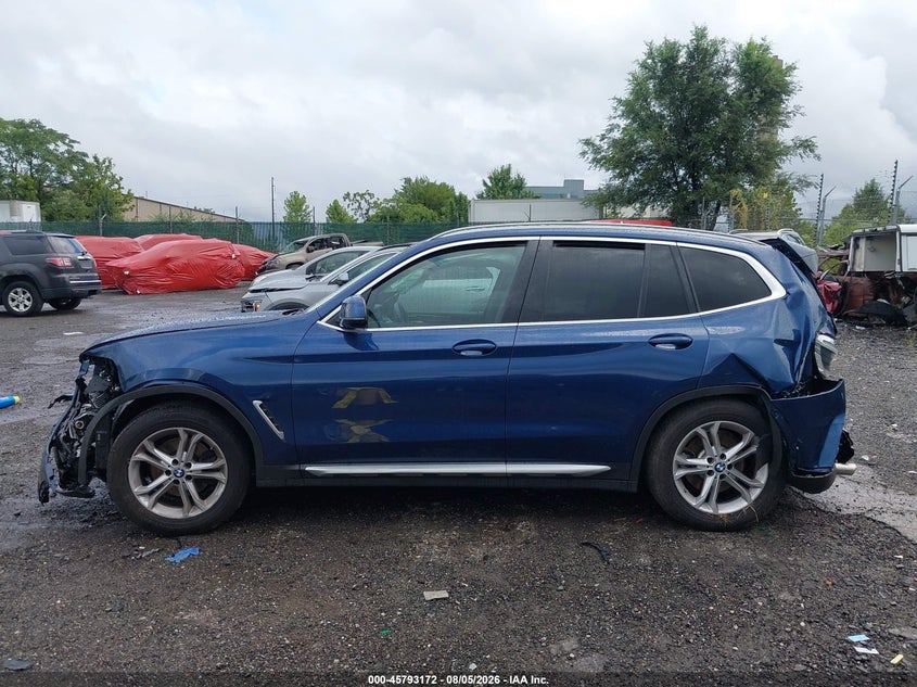 2021 BMW X3 SPORT UTILITY VEHICLE 2.0L I-4 DI, DOHC, VVT, TURBO, 248HP