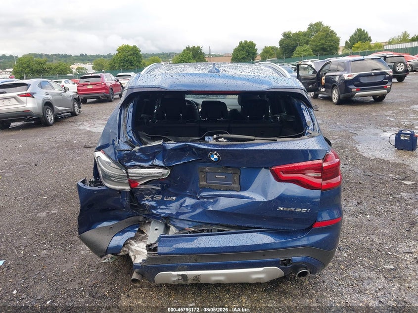 2021 BMW X3 SPORT UTILITY VEHICLE 2.0L I-4 DI, DOHC, VVT, TURBO, 248HP