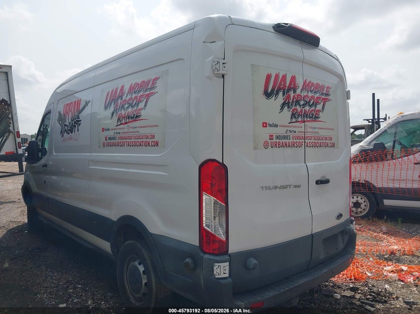 Vin: 1ftbw2cm1jka88208, lot: 46292023, ford transit-350 20183