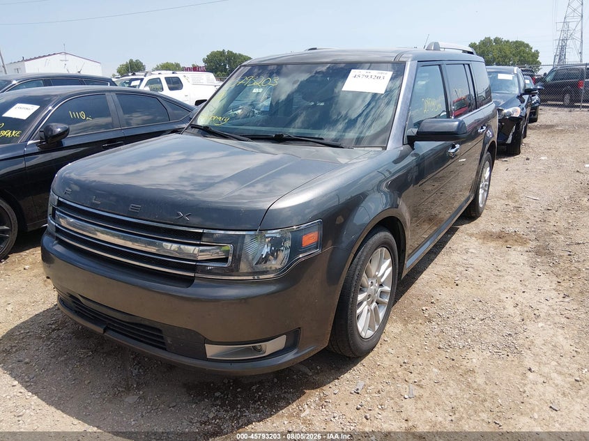 Vin: 2fmhk6c8xjba04375, lot: 46292034, ford flex sel 20182