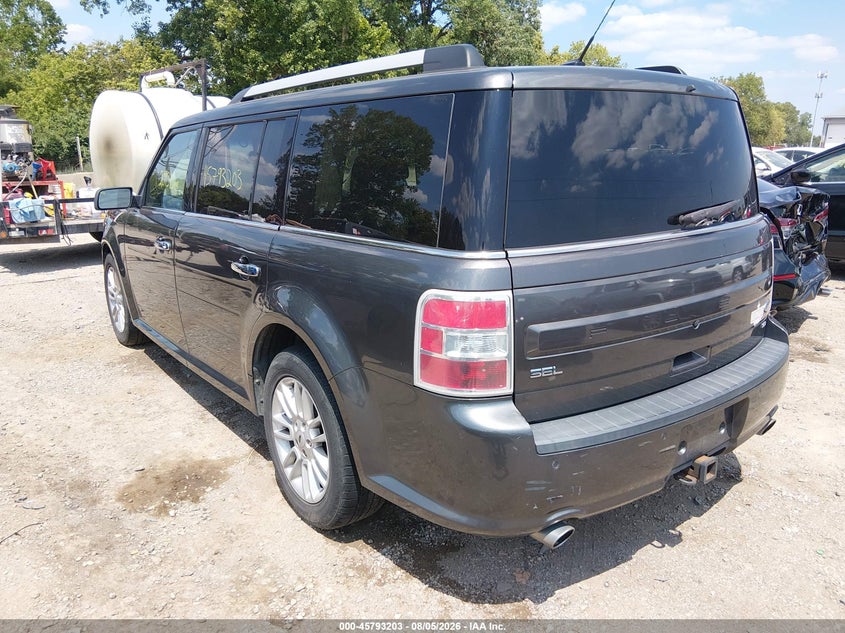 Vin: 2fmhk6c8xjba04375, lot: 46292034, ford flex sel 20183