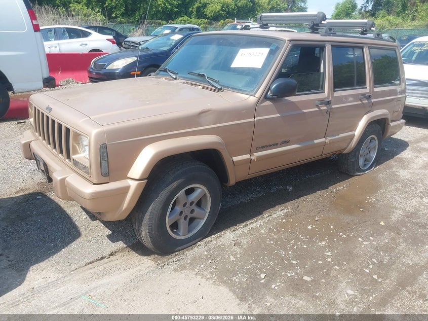 1999 Jeep Cherokee, Звичайний знос, IAAI, VIN 1J4FF68S5XL518027 — фото 2