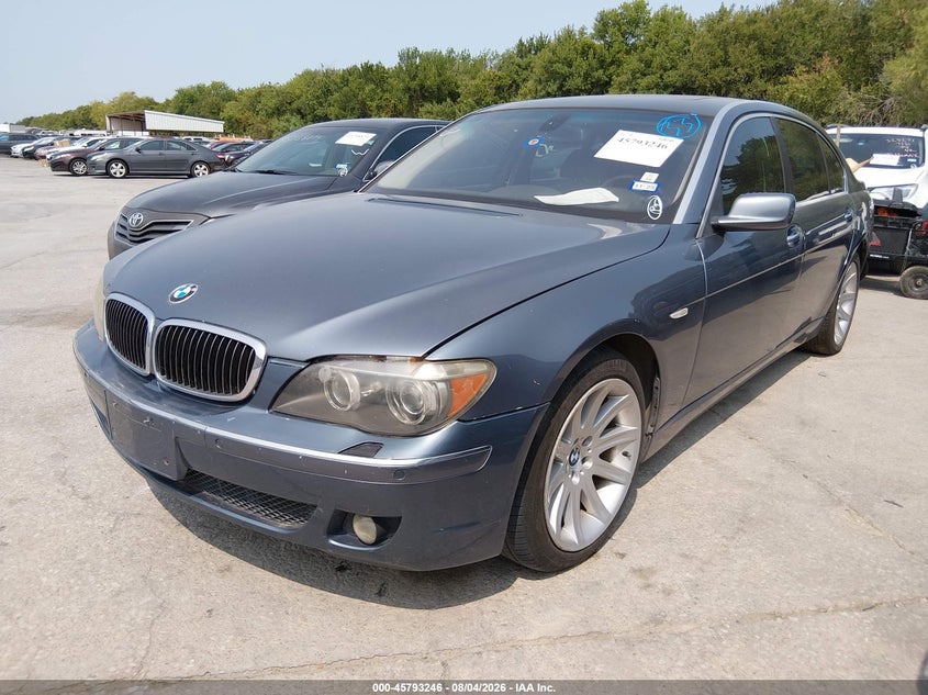 2006 BMW 7ER SEDAN 4.8L V-8 DOHC, VVT, 360HP