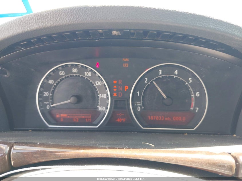 2006 BMW 7ER SEDAN 4.8L V-8 DOHC, VVT, 360HP