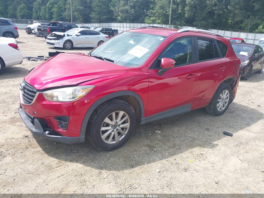 Vin: jm3ke4cy4g0608009, lot: 46292098, mazda cx-5 touring 20162