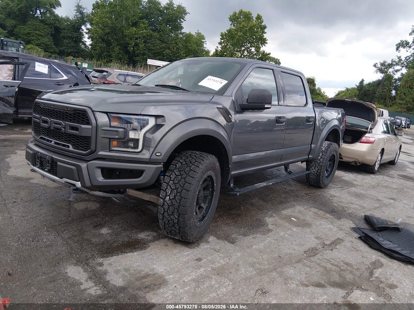 Vin: 1ftfw1rg7jfd94058, lot: 46292109, ford f-150 raptor 20182