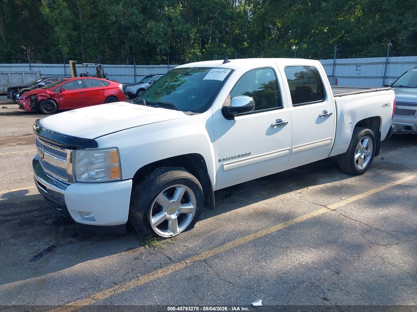 2009 Chevrolet Silverado, Left Rear, IAAI, VIN 3GCEK23359G180571 — photo 2