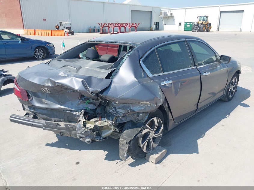 Vin: 1hgcr2f31ha226331, lot: 46292122, honda accord lx 20174